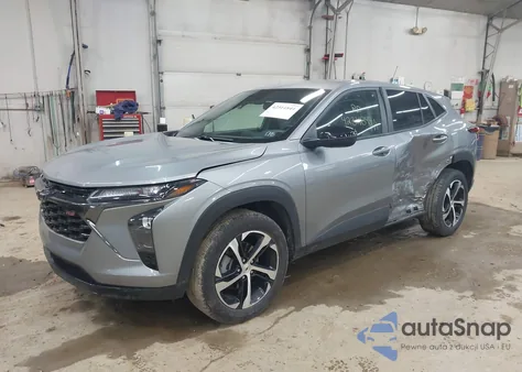 2024 Chevrolet Trax Fwd 1Rs из США, поврежденный, VIN KL77LGE21RC156291